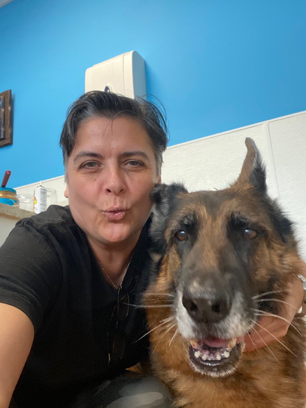 Ms Goodson and Mia